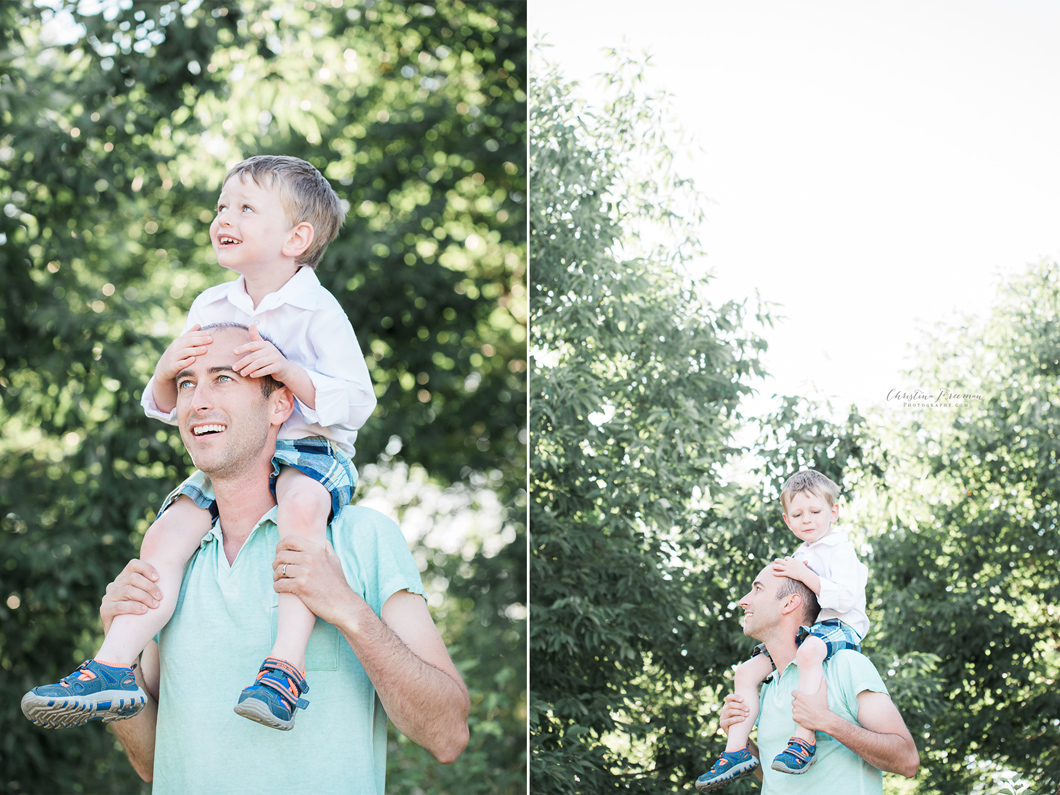 Father and son. Image by Anna TX and Collin County family photographer Christina Freeman Photography