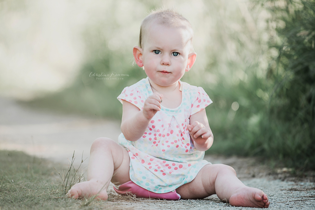 Busy baby by Anna TX and Collin County baby photographer Christina Freeman Photography