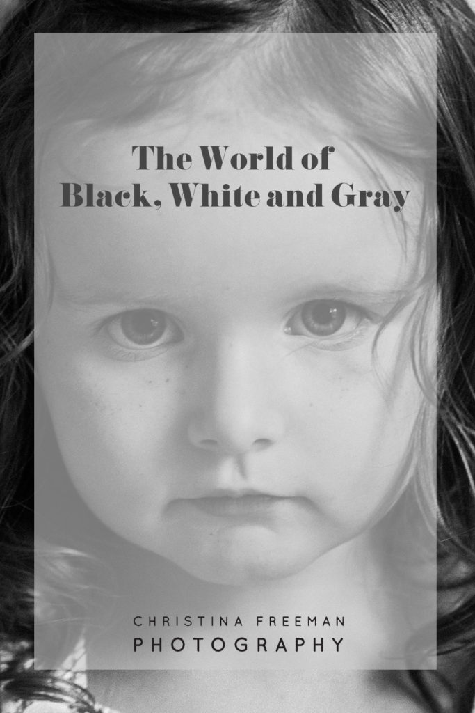The World of Black, White and Gray | Christina Freeman Photography