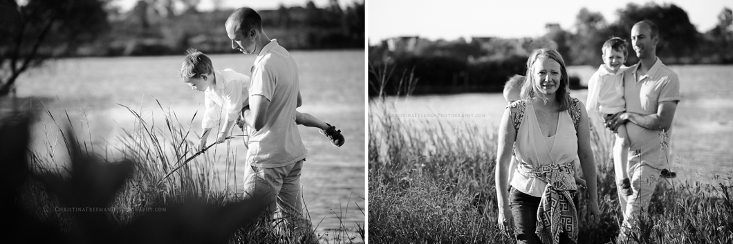 Playing by the water | Christina Freeman Photography | Mckinney, Plano, Frisco, Allen Family Photography