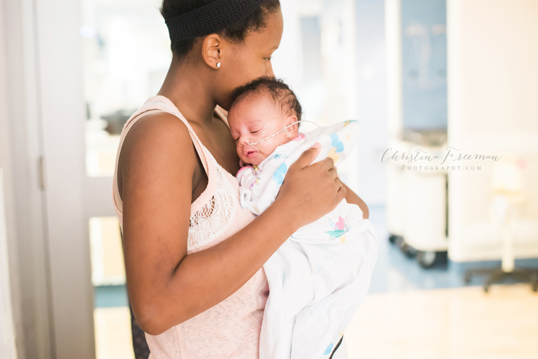 Anna TX McKinney TX Newborn Hospital Photography