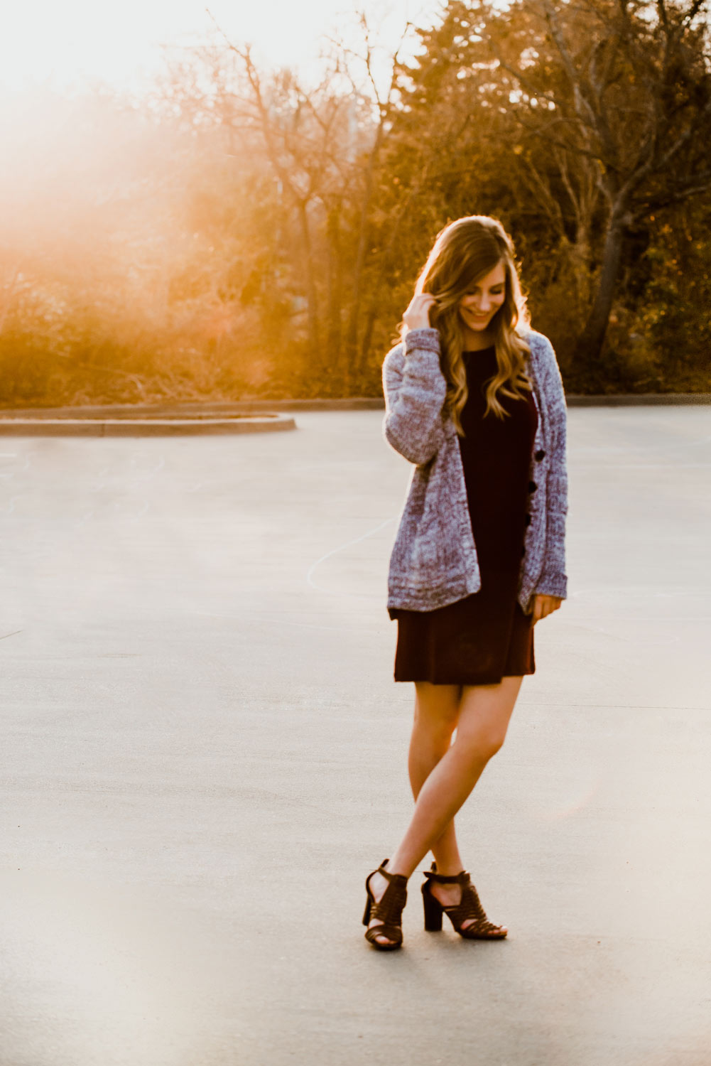 © Christina Freeman Photography | high school senior session held in downtown McKinney