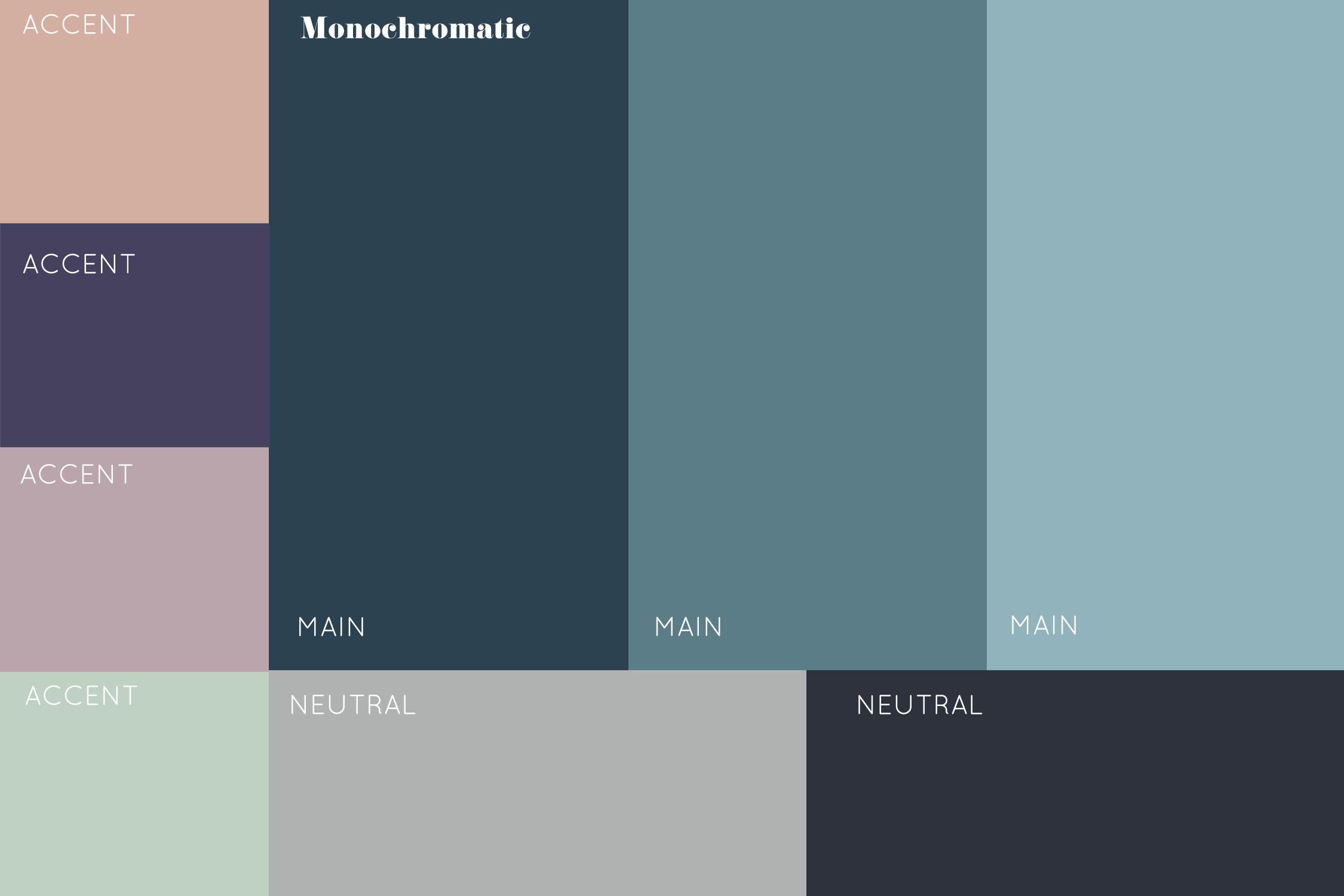 Monochromatic Color Sample