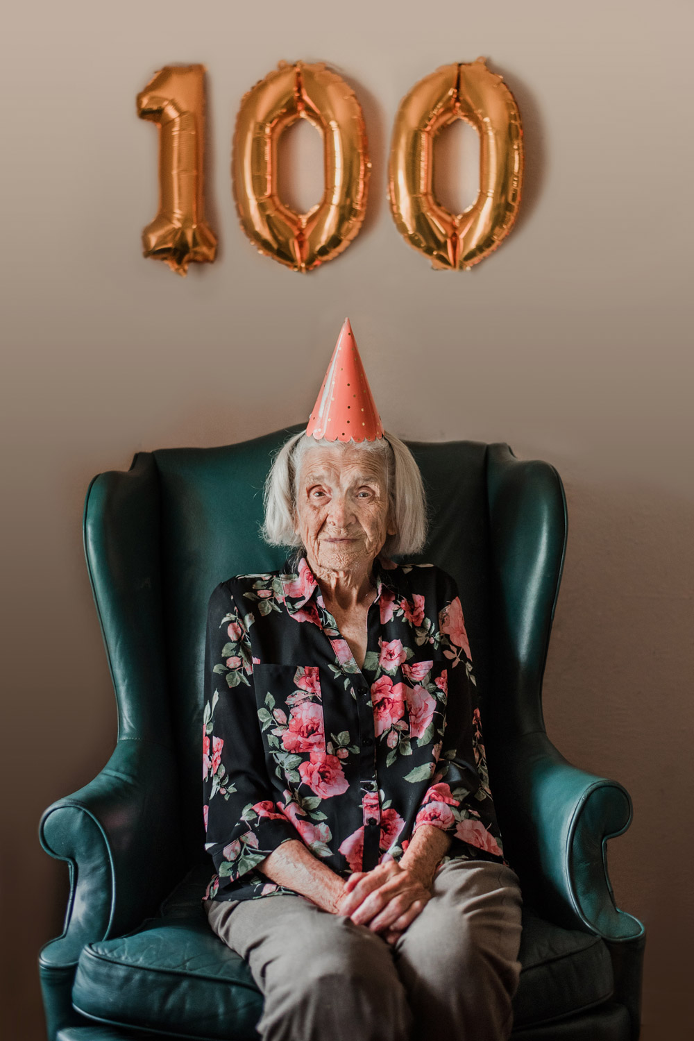 Happy 100th birthday Ms. Georgia | Christina Freeman Photography