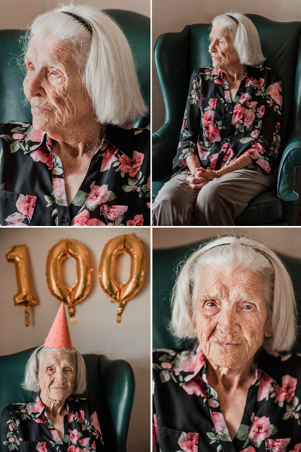 100th birthday photo session | Christina Freeman Photography