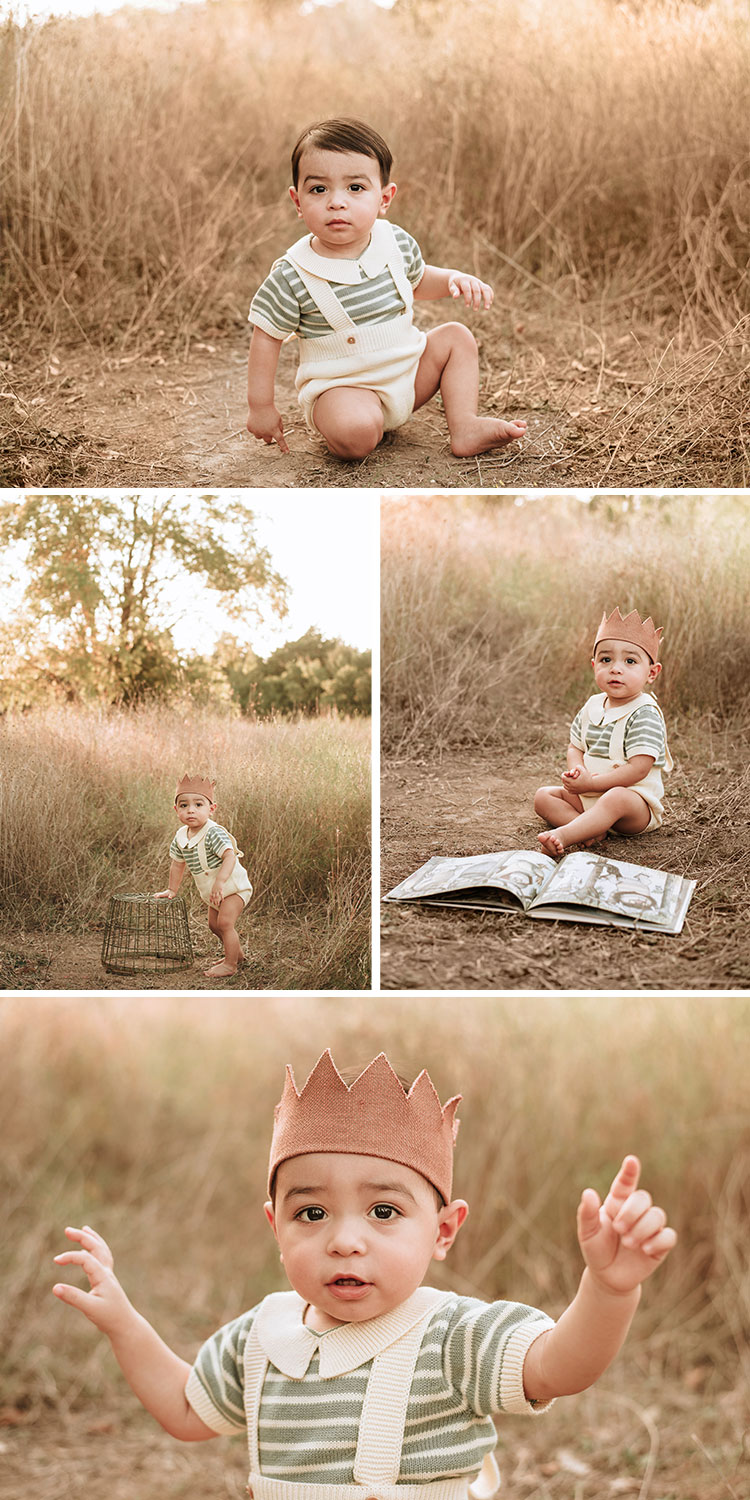 Plano First Birthday Photo Session | © Christina Freeman Photography