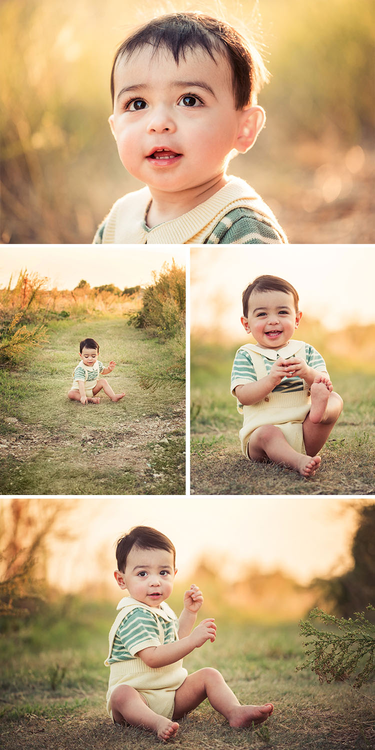 Plano First Birthday Photo Session | © Christina Freeman Photography