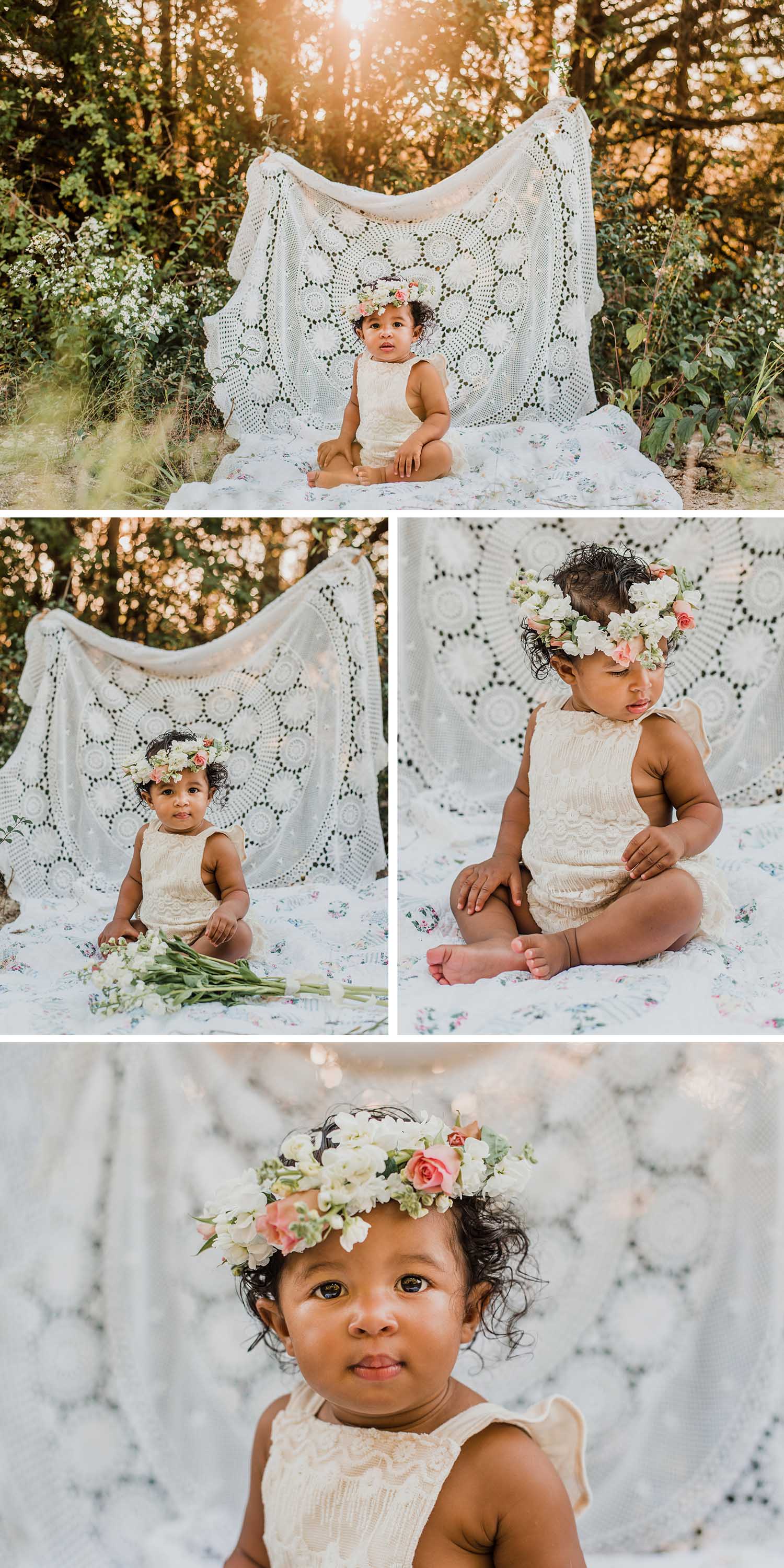 First Birthday Photo Session | © Christina Freeman Photography