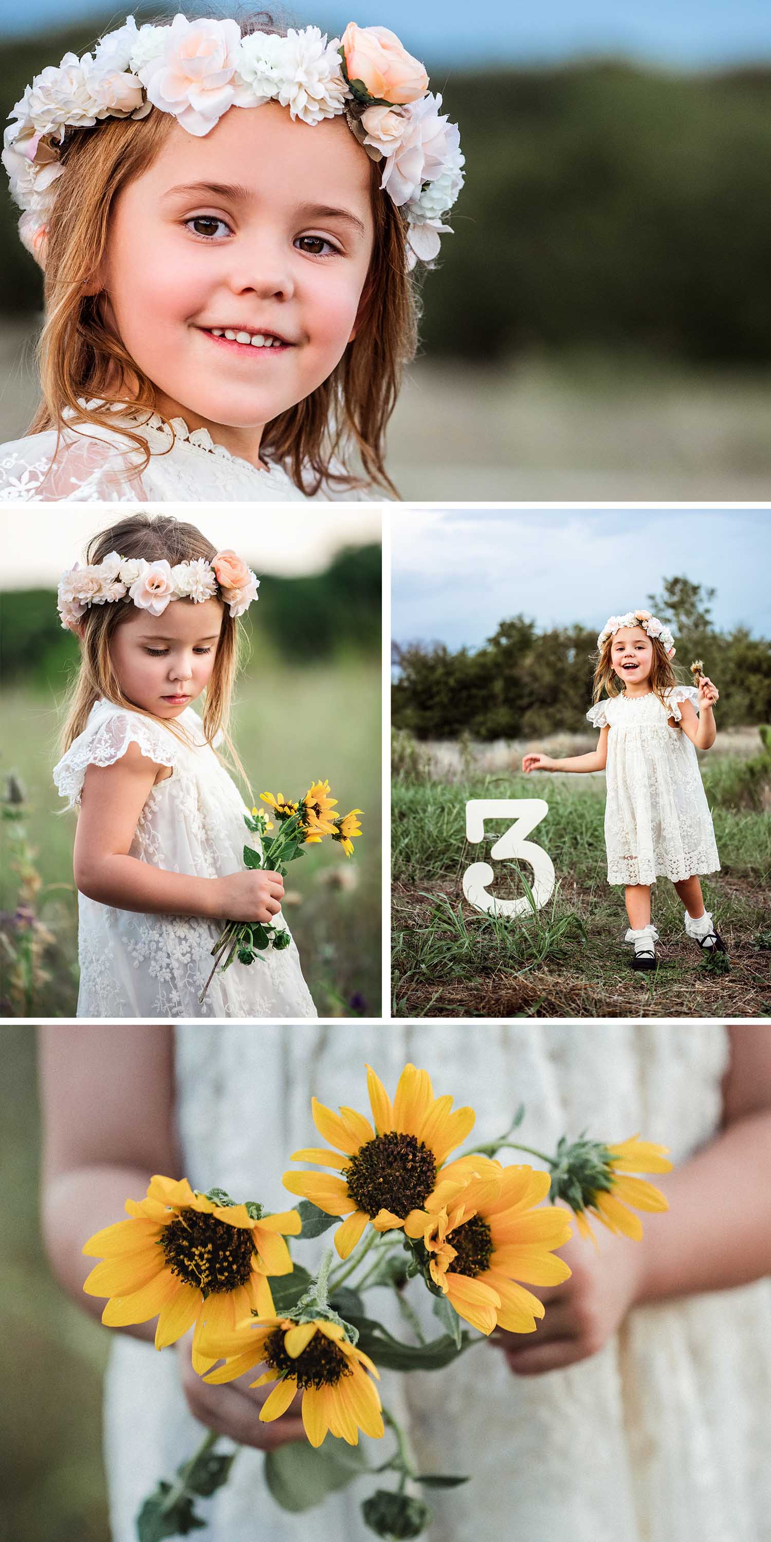  Third Birthday Photo Session in McKinney, TX | © Christina Freeman Photography