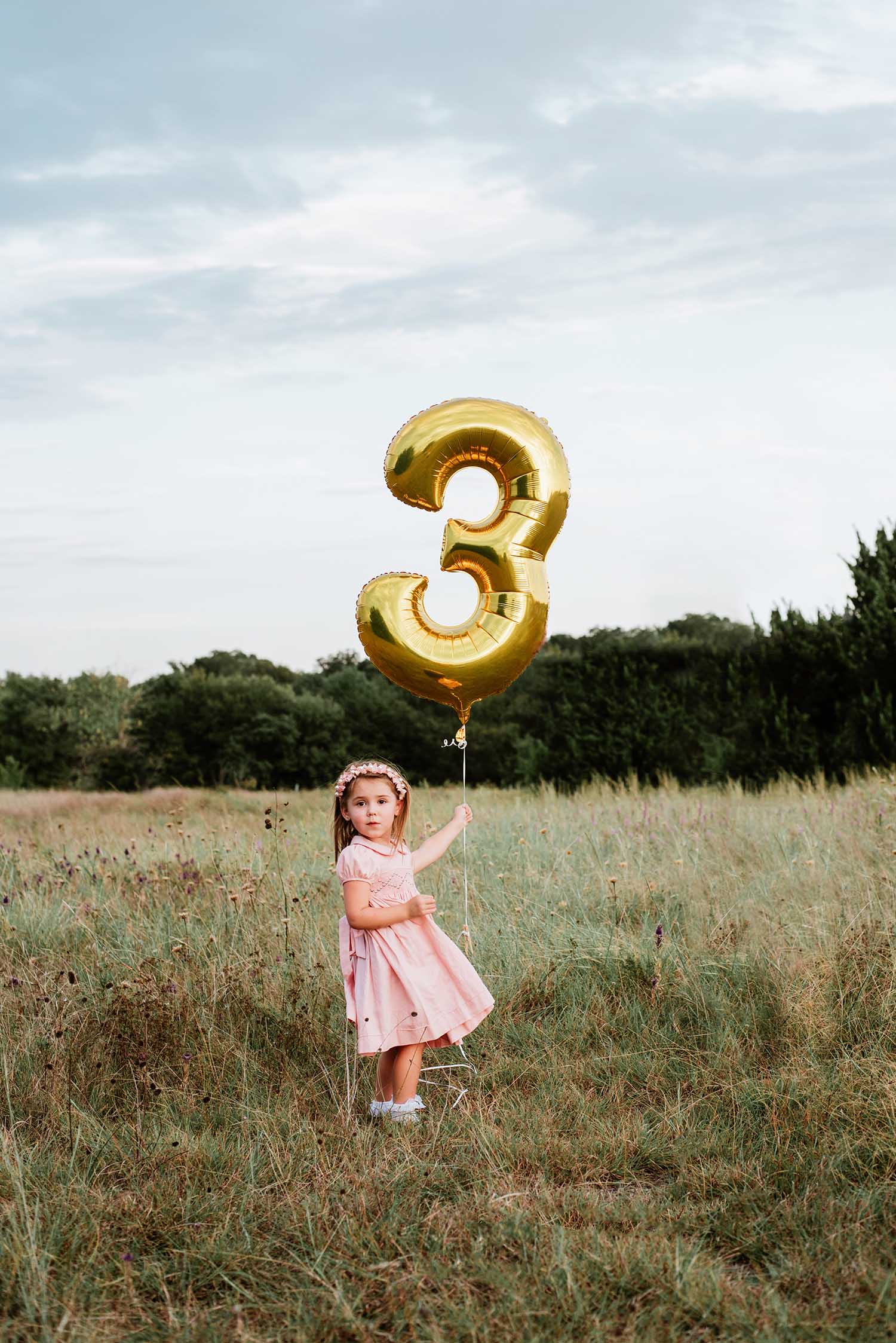 Third birthday photo session | © Christina Freeman Photography | DFW Child photographer