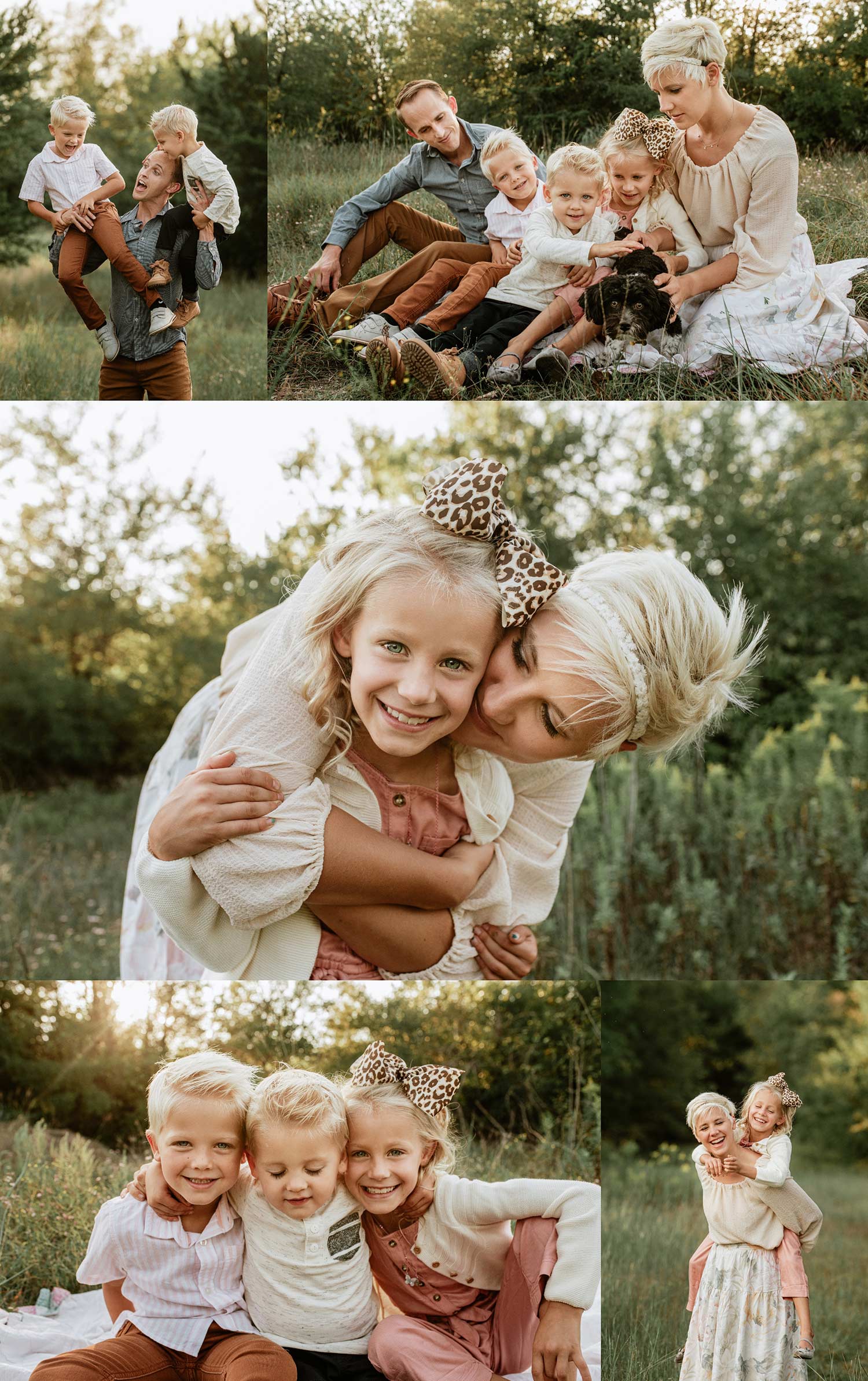 Fun Family Session in McKinney, TX | Christina Freeman Photography