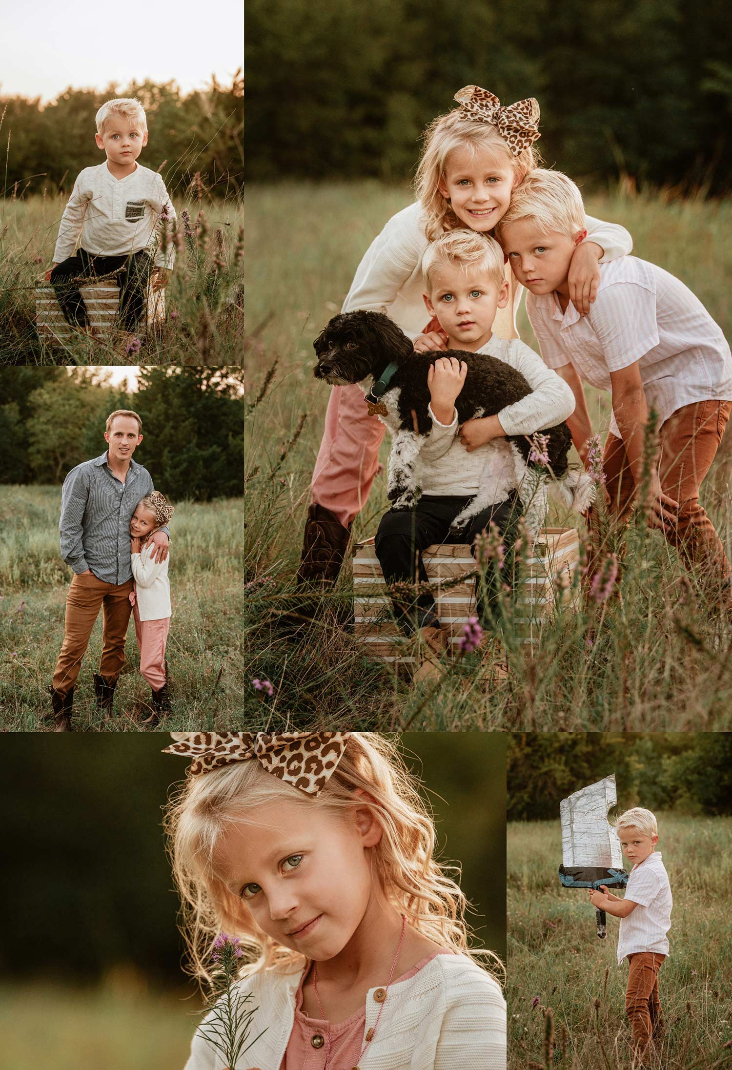 Fun Family Session in Anna, TX | Christina Freeman Photography