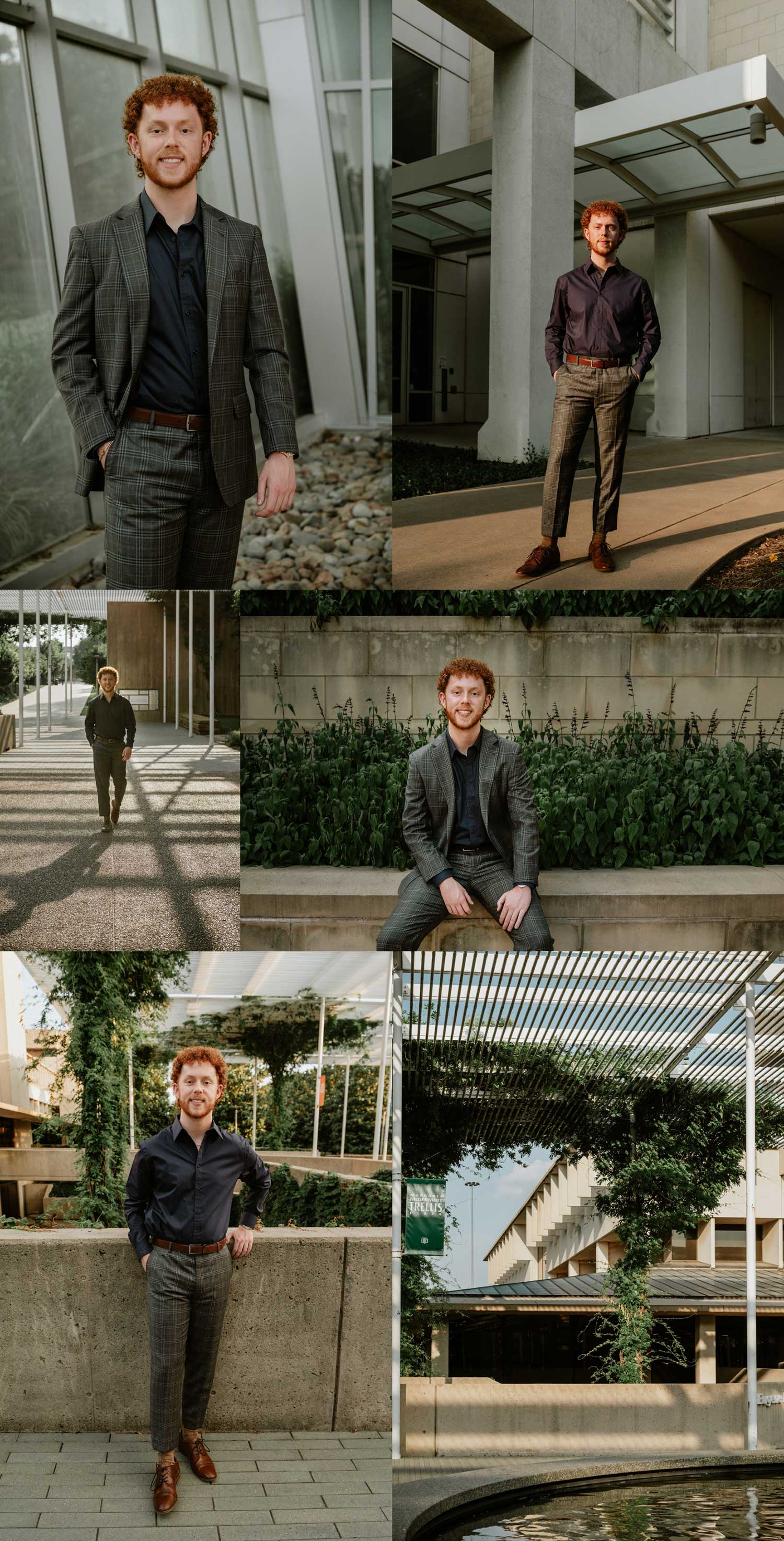 senior guy graduation photos | University of Texas at Dallas | Richardson, TX | Christina Freeman Photography